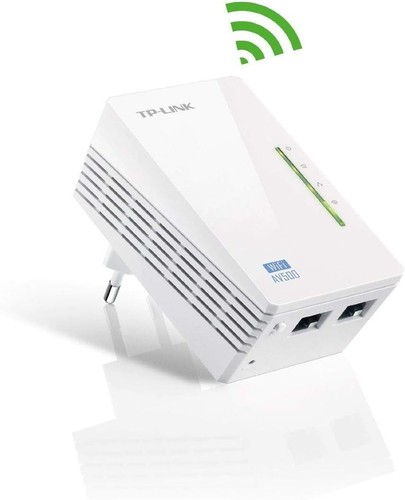 TP-Link TL-WPA4220 2-Port Add-On Powerline Adapter, Range Extender, Broadband/Wi - 第 4/6 張圖片