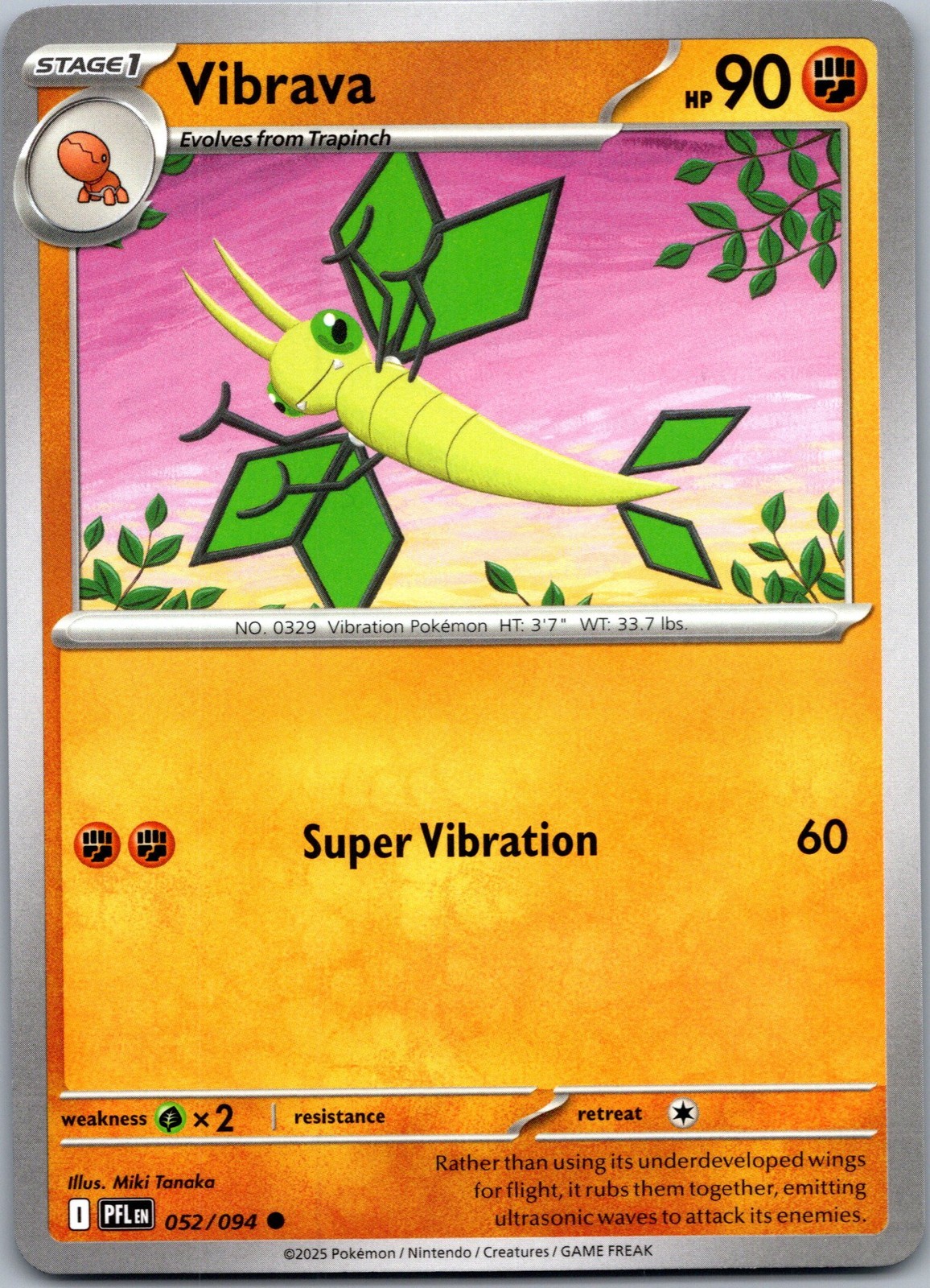 Vibrava Normal ME02: Phantasmal Flames 052/094 NM