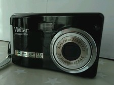 Vivitar ViviCam F328 Digital Camera  Fully Working With Case