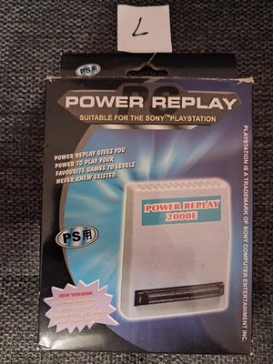 PS1 / Playstation 1 - POWER REPLAY MODUL / ähnl. Action Replay / Cheatmodul