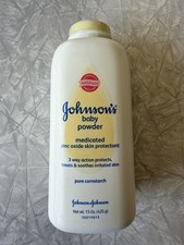 JOHNSON'S Medicated Baby Powder with Zinc Oxide - 15 oz