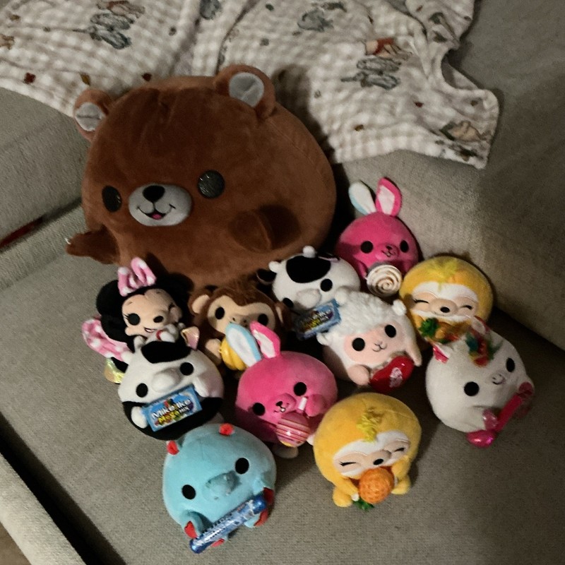 Disney Minnie Mouse Mixed Lot Mini Plush Stuffed Animals (Under 6 in)