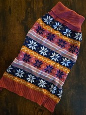 Beautiful Dog Sweater Size Large L