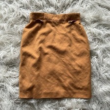 Vintage Escada Margaretha Ley Wool Pencil Skirt
