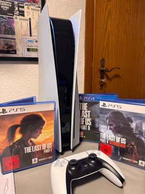 PlayStation 5 Disc Edition inkl. OVP & 3 Spiele