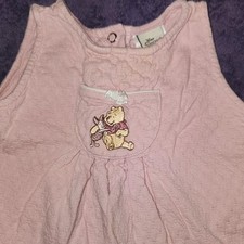 Disney Seriously POOH Soft Pink Romper 3/6 mo Piglet Too 
