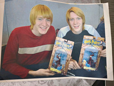 Mattel Harry Potter Figuren 2x Fred & George ...