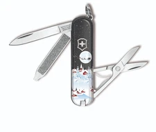 Victorinox Swiss Army Christmas Village CLASSIC SD Knife Knives Multi Tool