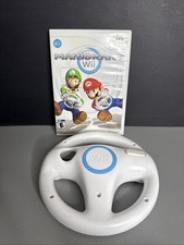 Mario Kart Wii (Nintendo Wii, 2008) - Tested W/Wheel - No Manual
