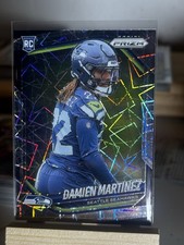 2025 Panini Prizm Rookie Damien Martinez #373 Seattle Seahawks laser Prizm 