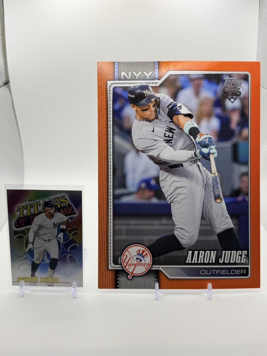 2026 Topps Flagship Costco Exclusive Aaron Judge Jumbo Orange OTC