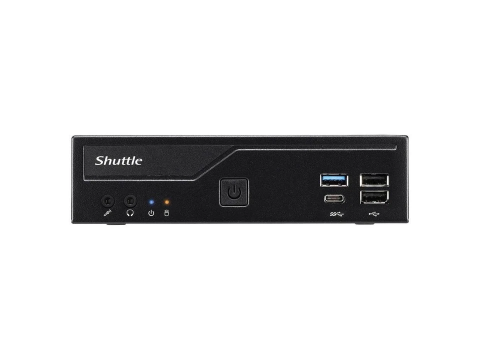 Shuttle XPC Slim DH610 Barebone System - PC delgado - Zócalo LGA-1700 - 1 x Foto 3 de 4