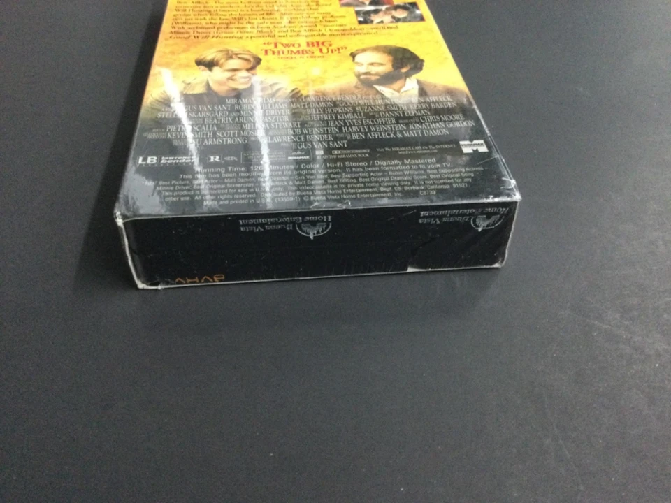 Good Will Hunting (VHS) — Factory Sealed - Image 2 of 4