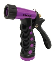 Dramm ColorStorm Premium Pistol Spray Nozzle – Heavy-Duty Adjustable Garden Hose