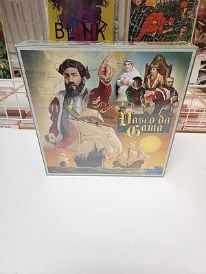 Rio Grande Games Vasco Da Gama Board Game Sealed New