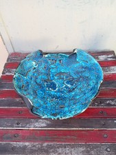 Ceramica centrotavola Charles Cart Cyclope Emaux anni 60 vintage