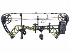 Bear Legit Maxx RTH Compound Bow RH 10-70 lb Emerge 2.0 Camo New