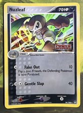 Nuzleaf Stamped Reverse Holo 36/108 - EX Power Keepers - Near Mint on eBay