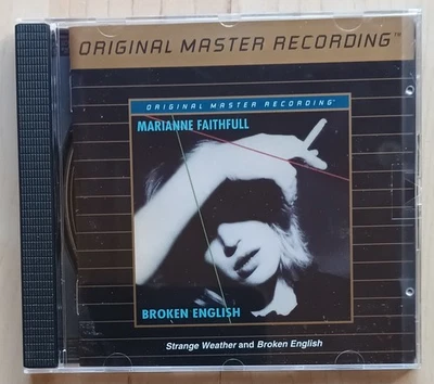 24 KT Gold CD MFSL UDCD 640 Marianne Faithfull Broken English & Strange Weather - Bild 1 von 4