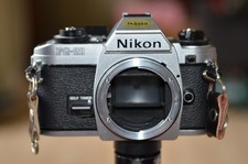 Nikon FG-20, Silver/Black, in good working condition, Lens NOT included