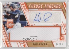 2019 Panini Elite Extra Edition Orange 58/99 Hudson Potts #FTS-HP Auto 0a3u