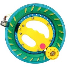 Kite Reel Winder with Line, Kite String Reel for 8 inch Light Blue Kite Reel