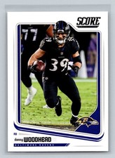 2018 Score #24 Danny Woodhead Baltimore Ravens Football Card