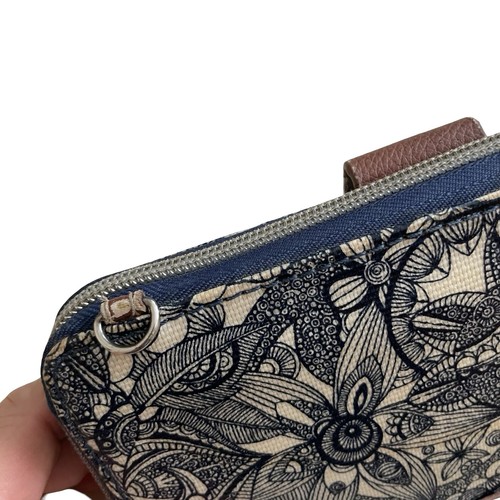 Sakroots Spirit Desert Smartphone Cartera Bandolera Muñequera Bolso Azul Floral - Imagen 6 de 9