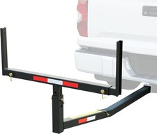 Truck Bed Extender Pickup Truck Bed Hitch Mount Extension Rack 750lbs Capacity