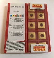 10 pcs. SPMT 120408-WH 4040 SANDVIK INSERTS loc stk 