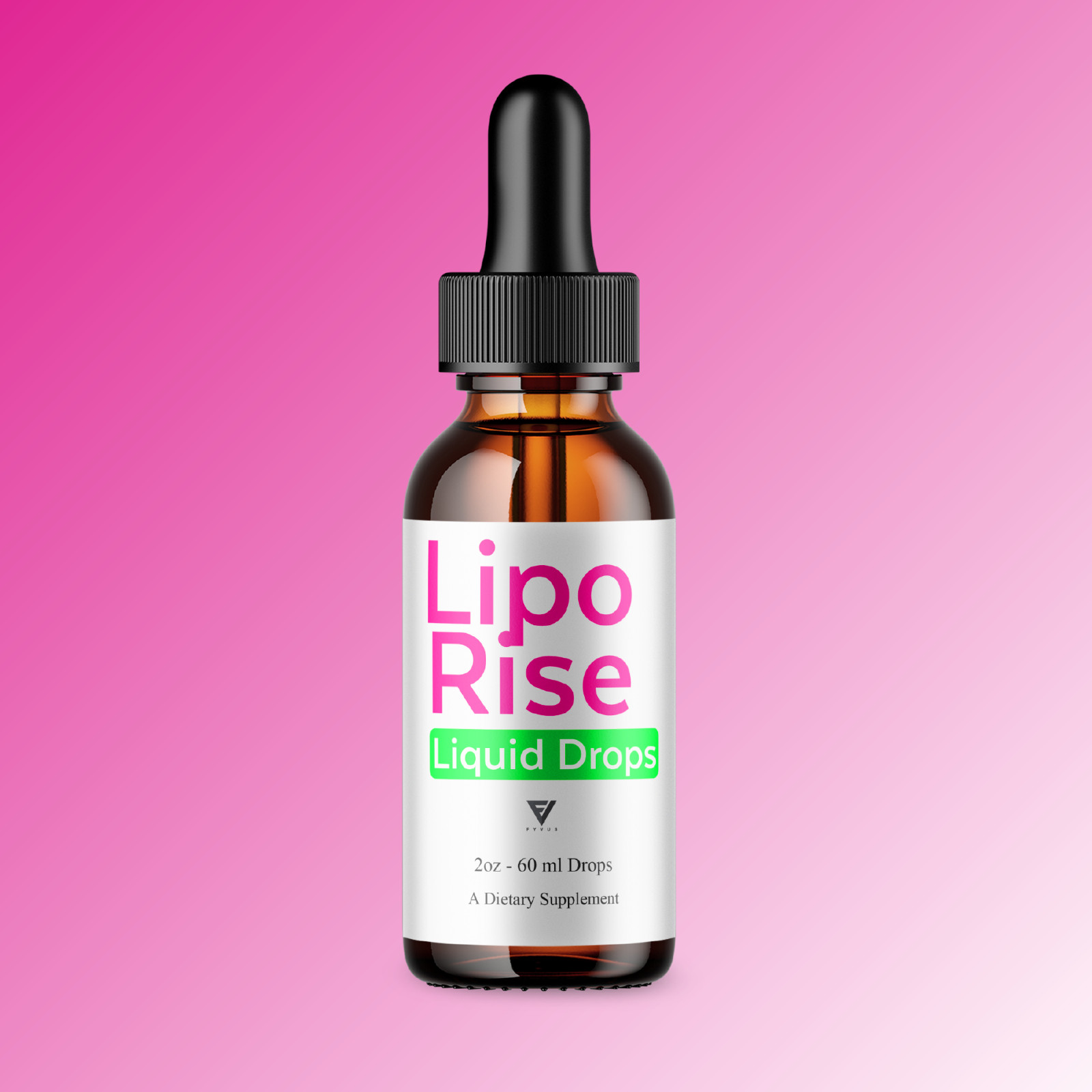 LipoRise Drops, Lipo Rise Daily Overall Health Support Drop (2oz)