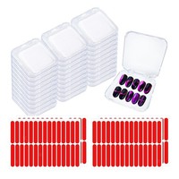 30X Aufsteckbare Nagelboxen Zur PräSentation Von Ohrringen, ArmbäNdern Und