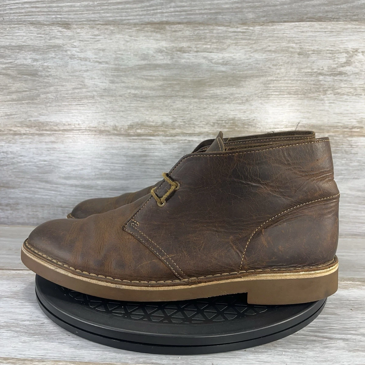 Brown Clarks Bushacre Leather Boots for Men for sale | eBay display picture 2