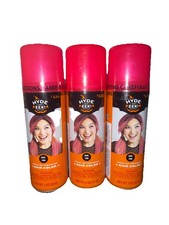 Hyde and EEK Boutique Spray on Temporary Hair    Hot Pink Lot Of 3 New