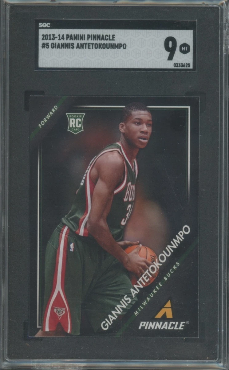 Giannis Antetokounmpo Basketball Grade 9 Rookie Sports Trading