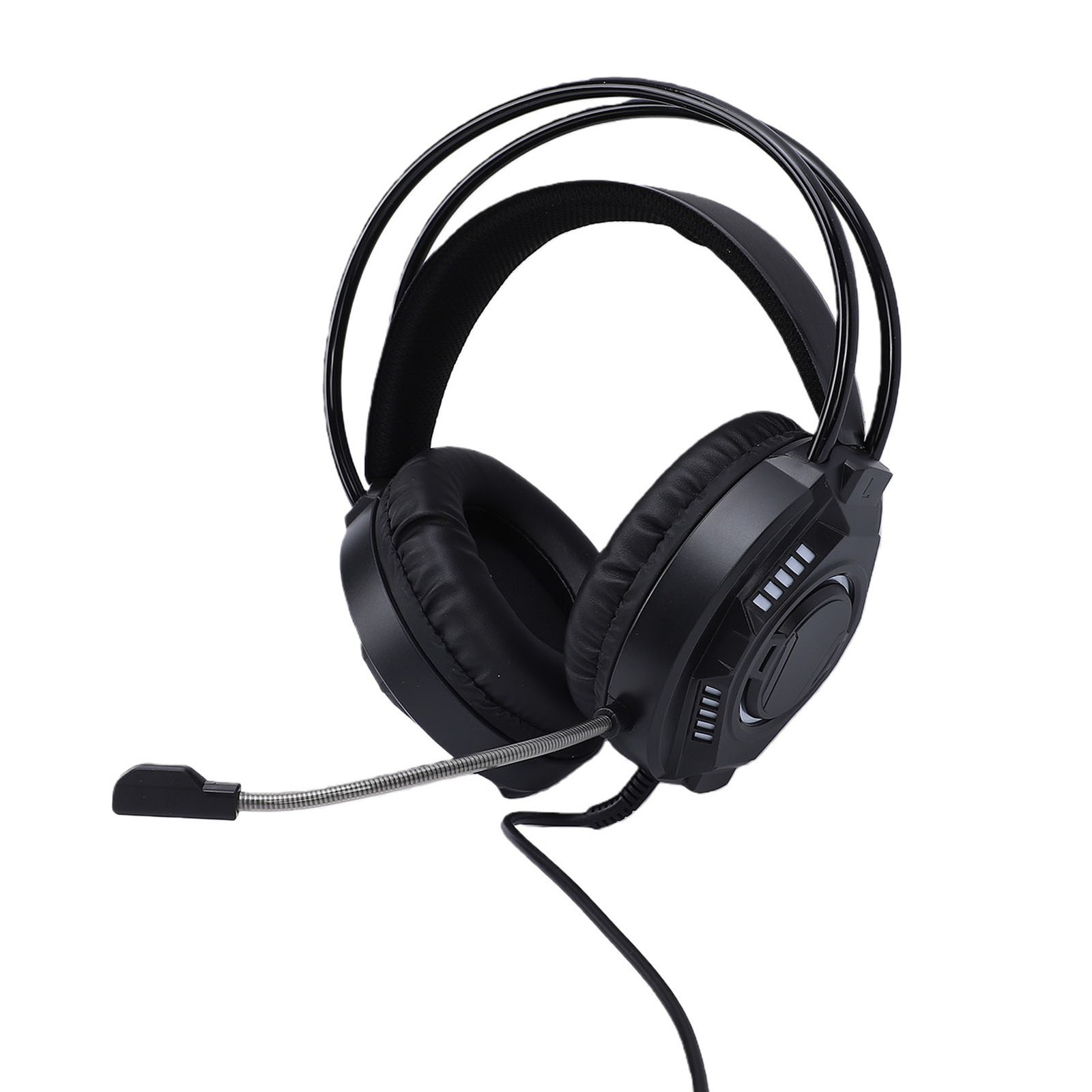 ↑3.5mm Wired Gaming Headset 7.1 Surround Sound RGB Headphones With Noise