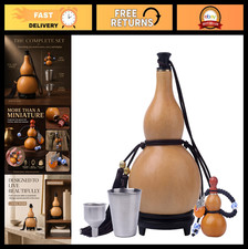 Natural Gourd Water Bottle, 500ml-1500ml, Eco-Friendly Outdoor  Indoor Decor