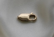 14K Yellow Gold Lobster Clasp 13.5 mm 1.0g Stamped 585 Solid Gold