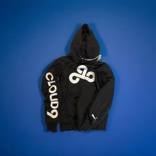 Puma Cloud9 Graphic Pullover Hoodie Unisex Size Small Casual Outerwear Excellent