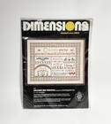 VTG Dimensions Counted Cross Stitch Kit Children Are Precious #3021