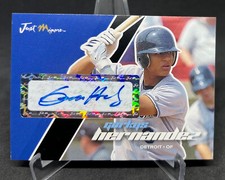 2007 Just Minors Autographs Preview GORKYS HERNANDEZ Rookie Auto Black #'d 1/25!