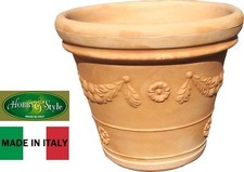 VASO FIORI FESTONATO IMPRUNETA D.65 FIORIERA GIARDINO INTER. ESTER. RESINA 2025
