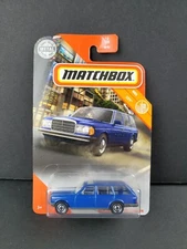 2020 Matchbox #13 Mercedes-Benz S123 Wagon BLUE MBX City Diecast Car NEW