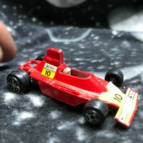 VINTAGE Yatming Red FERRARI 312 B3 No. 1310 DIECAST Racing Toy Car - Picture 11 of 15