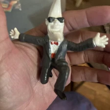 McDonalds 1988 Mac Tonight (Moon Man) Figure - Kneeling - Mac is Cool - New