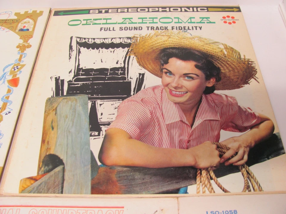 Lot 5 Musical LP Record Vinyl The Music Man, Oklahoma, Camelot, Exodus, Showboat - Image 3 of 4