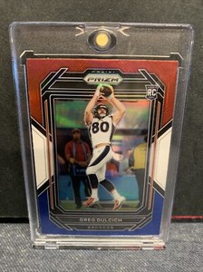 2022 Panini Prizm -Red White Blue Prizm #360 Greg Dulcich (RC) - BRONCOS