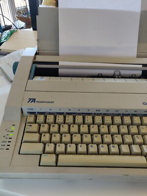 Triumph-Adler Gabriele 100 DS Electronic Typewriter Vintage | eBay