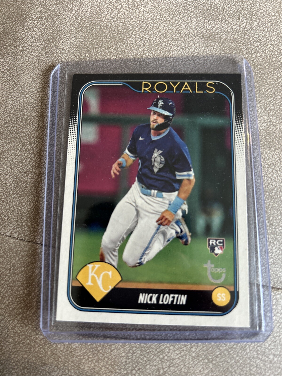 2024 Topps Series 2 - Nick Loftin Vintage Stock #506 Royals 60/99 Royals (RC)