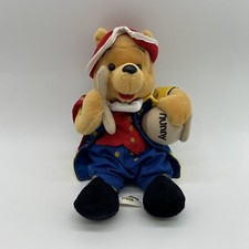 Walt Disney World - 4th Of July Pooh Bean Bag - With Tag - 8"